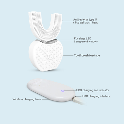 360° Smart U-Shape Toothbrush