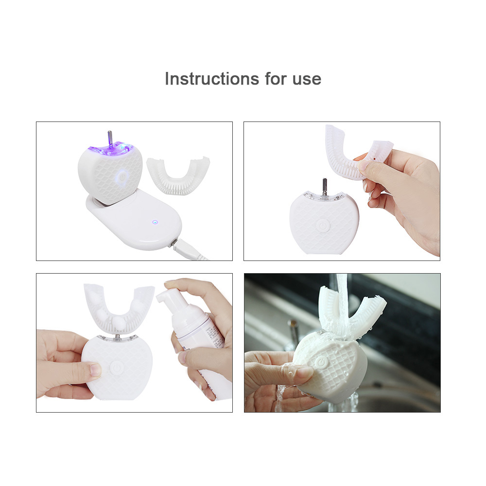 360° Smart U-Shape Toothbrush