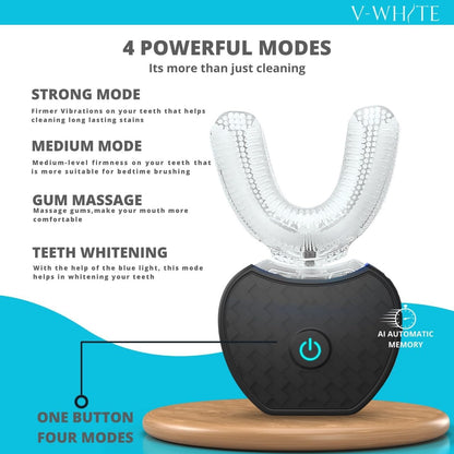360° Intelligent Automatic Electric Toothbrush
