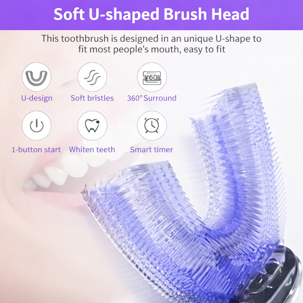 Bright Clean - Whitening Automatic Toothbrush